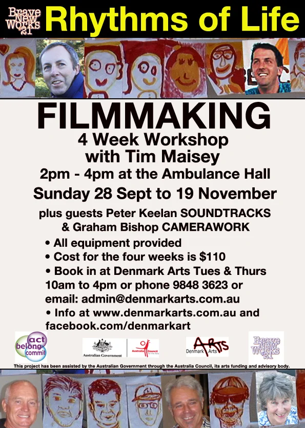 Film Workshops in Denmark WA