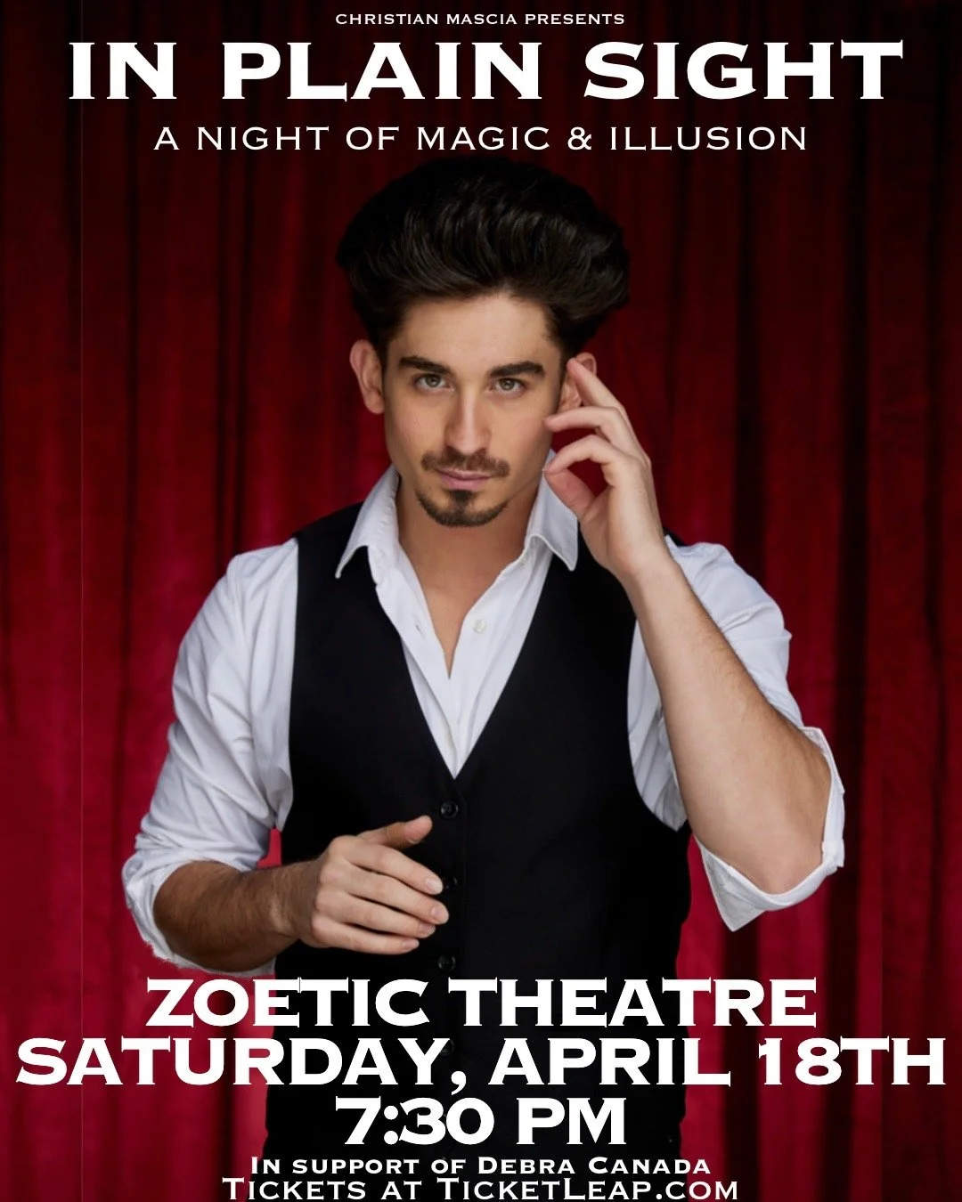 April 18th at 7:30pm