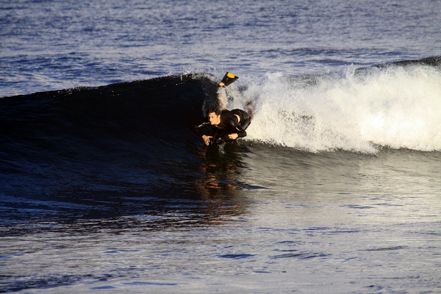 Jason riding his G-Mat Ubercat in Rapa Nui 