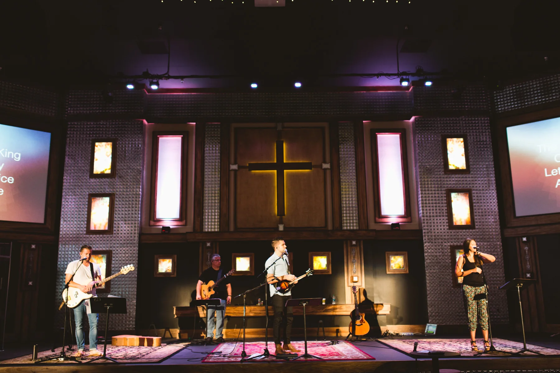 Newport Mesa Church - Stage Lighting