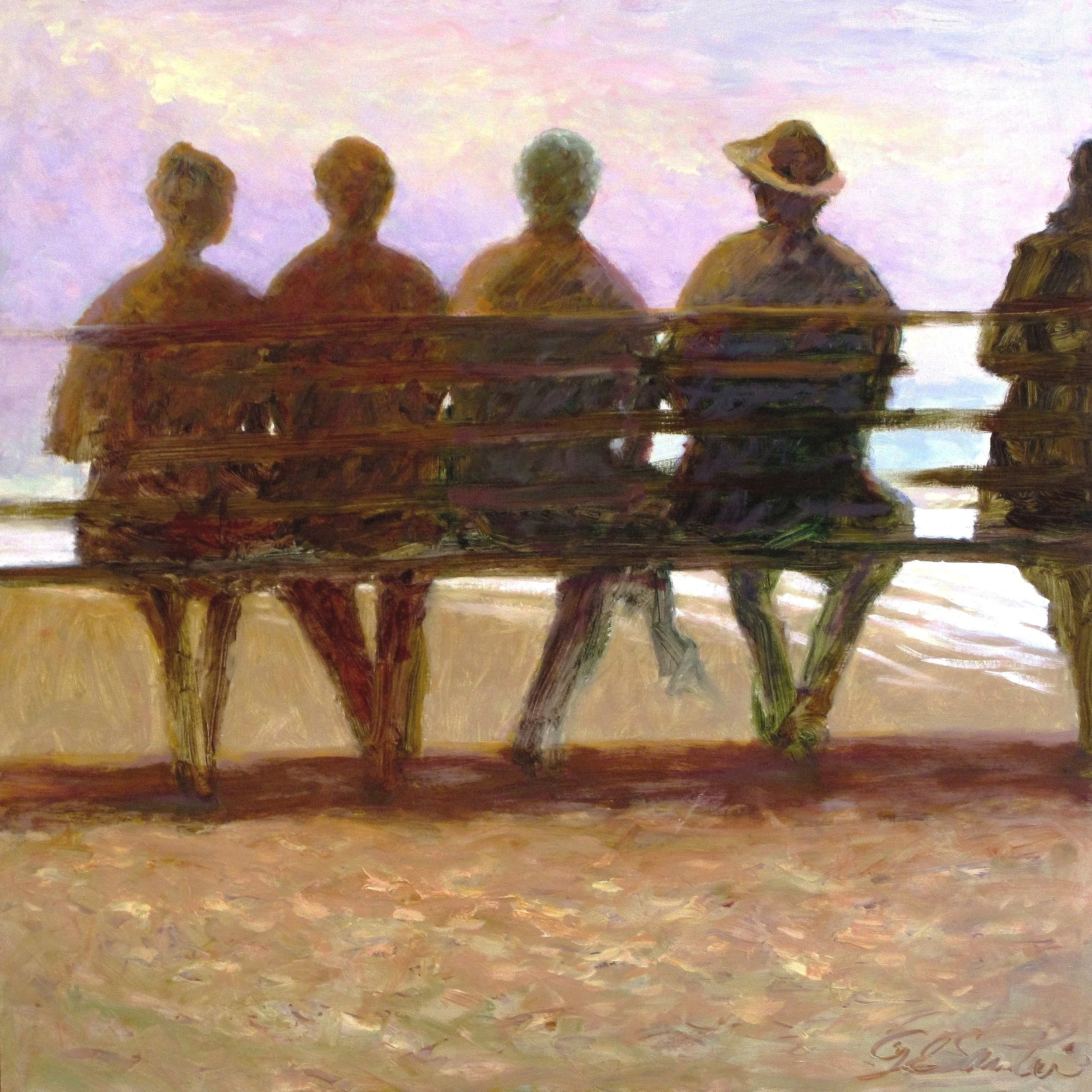 Front Row Seats (Oil