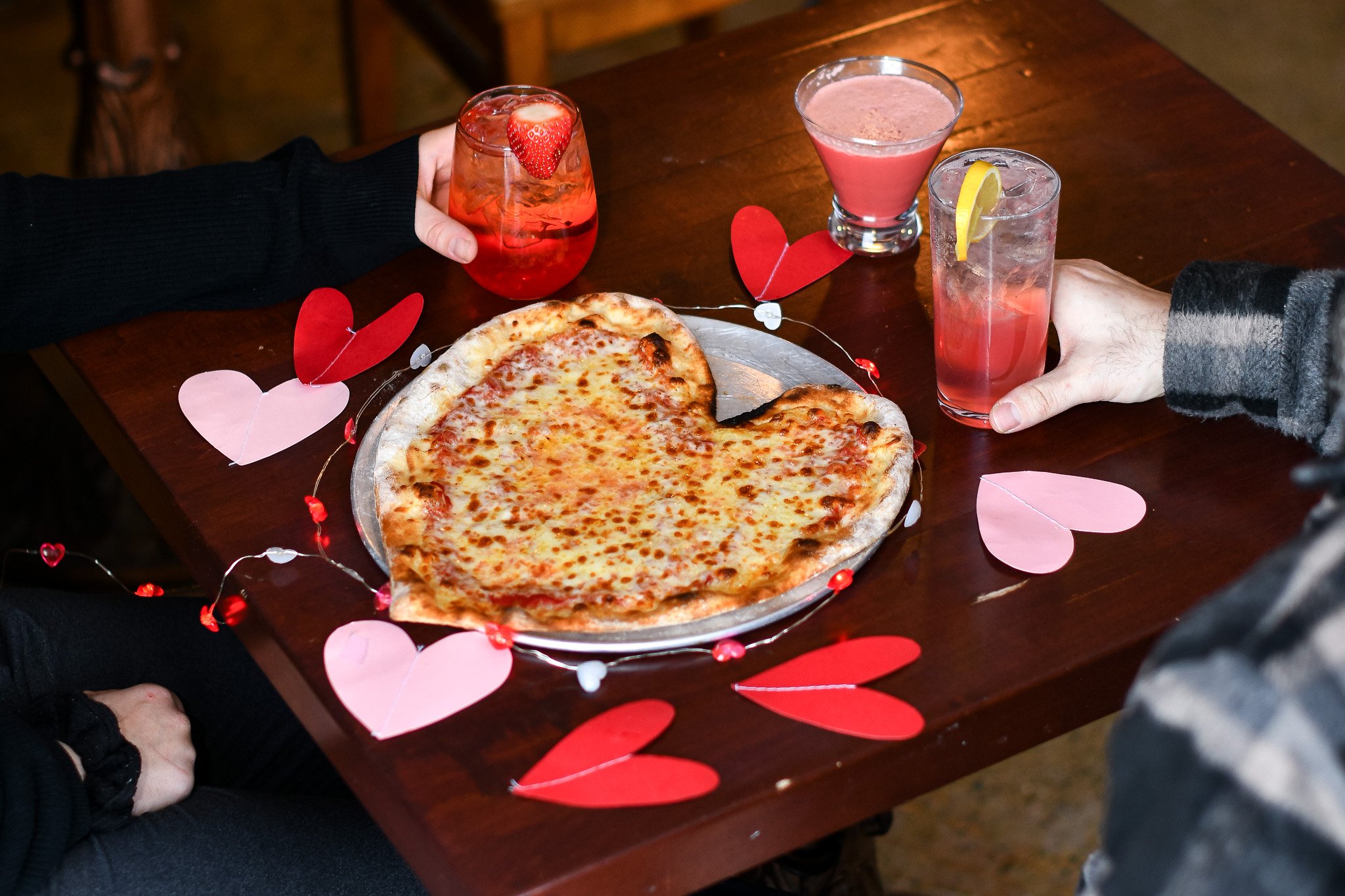 Valentine Heart Pizza