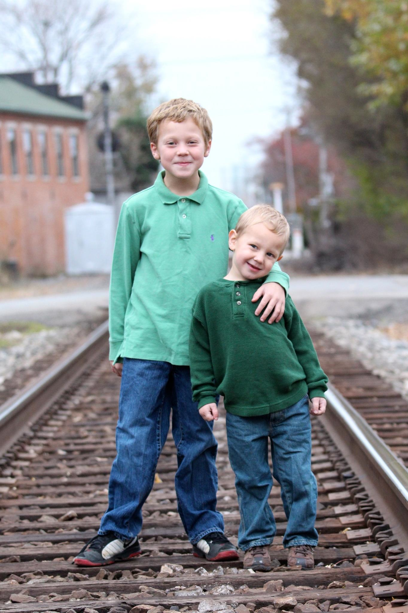Connor and his little brother Caleb