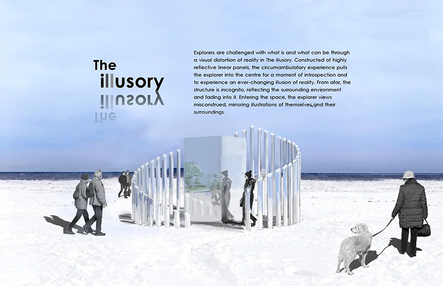 Concept rendering, The Illusory , Humber College Team