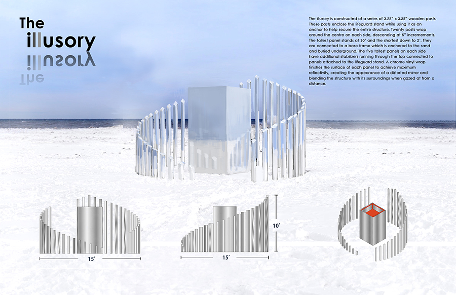 Concept rendering, The Illusory , Humber College Team