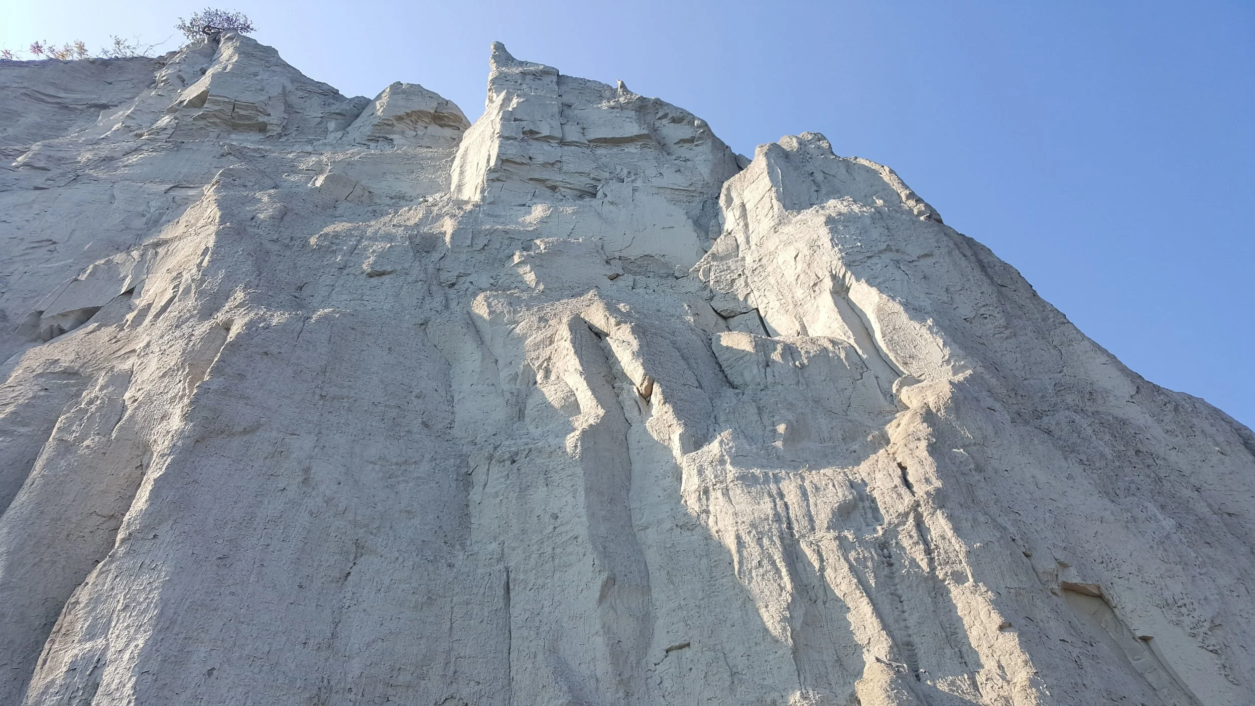 White clay, Bluffer’s Park, Scarborough Bluffs, Toronto