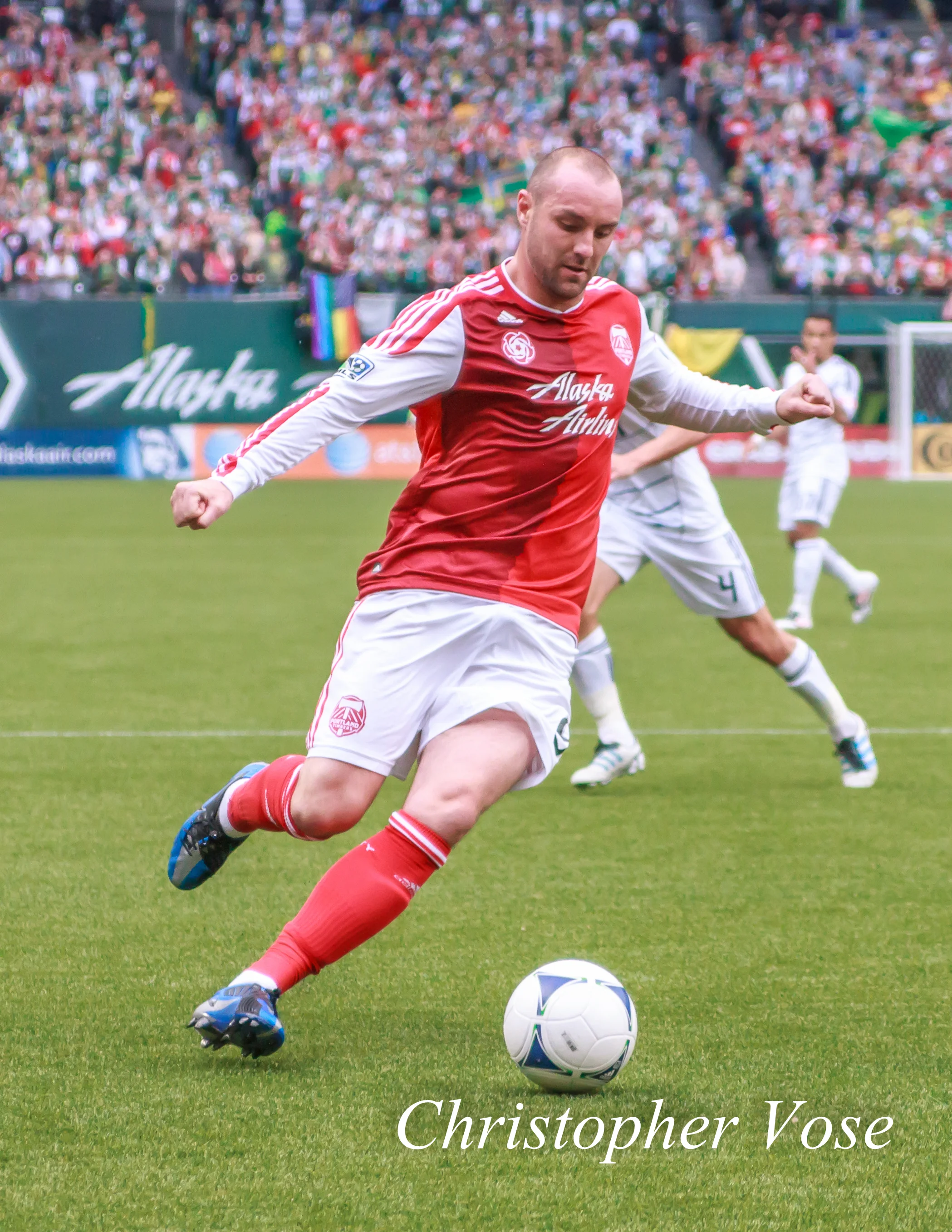 Kris Boyd at JELD-WEN Field on 26 May 2012.