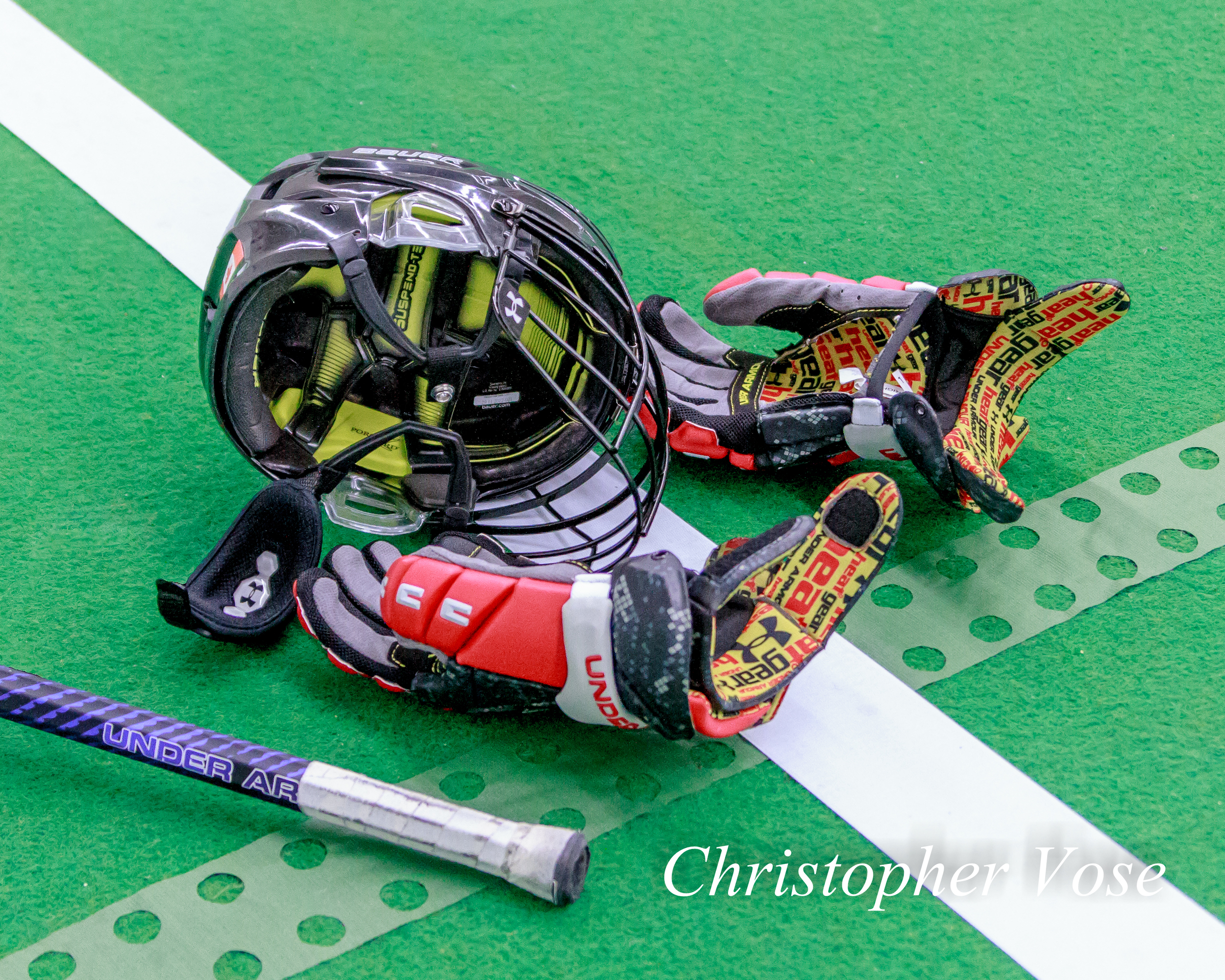 Equipment at the Langley Events Centre on 28 December 2013.