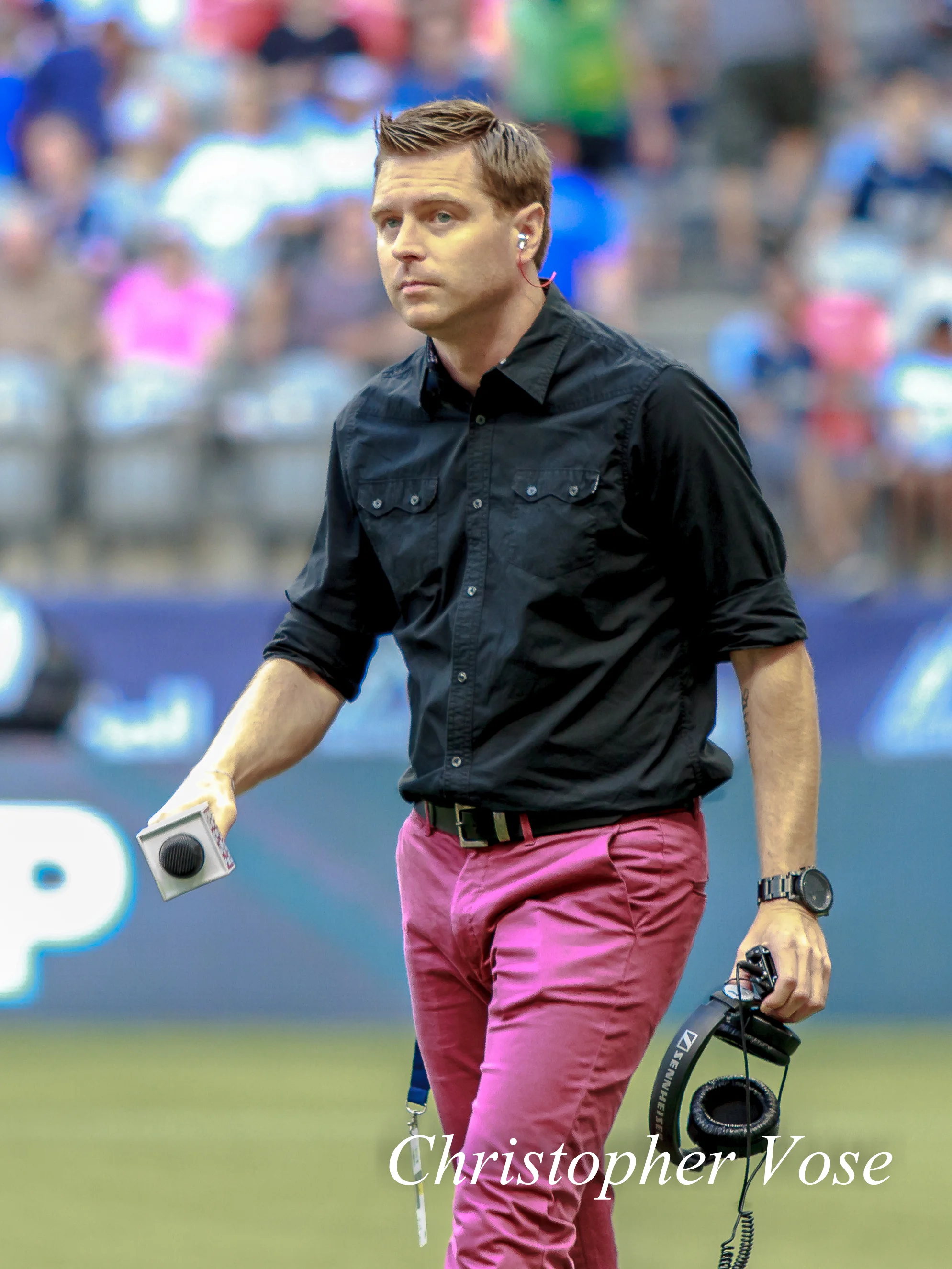 Tyler Green at BC Place on 18 July 2013.