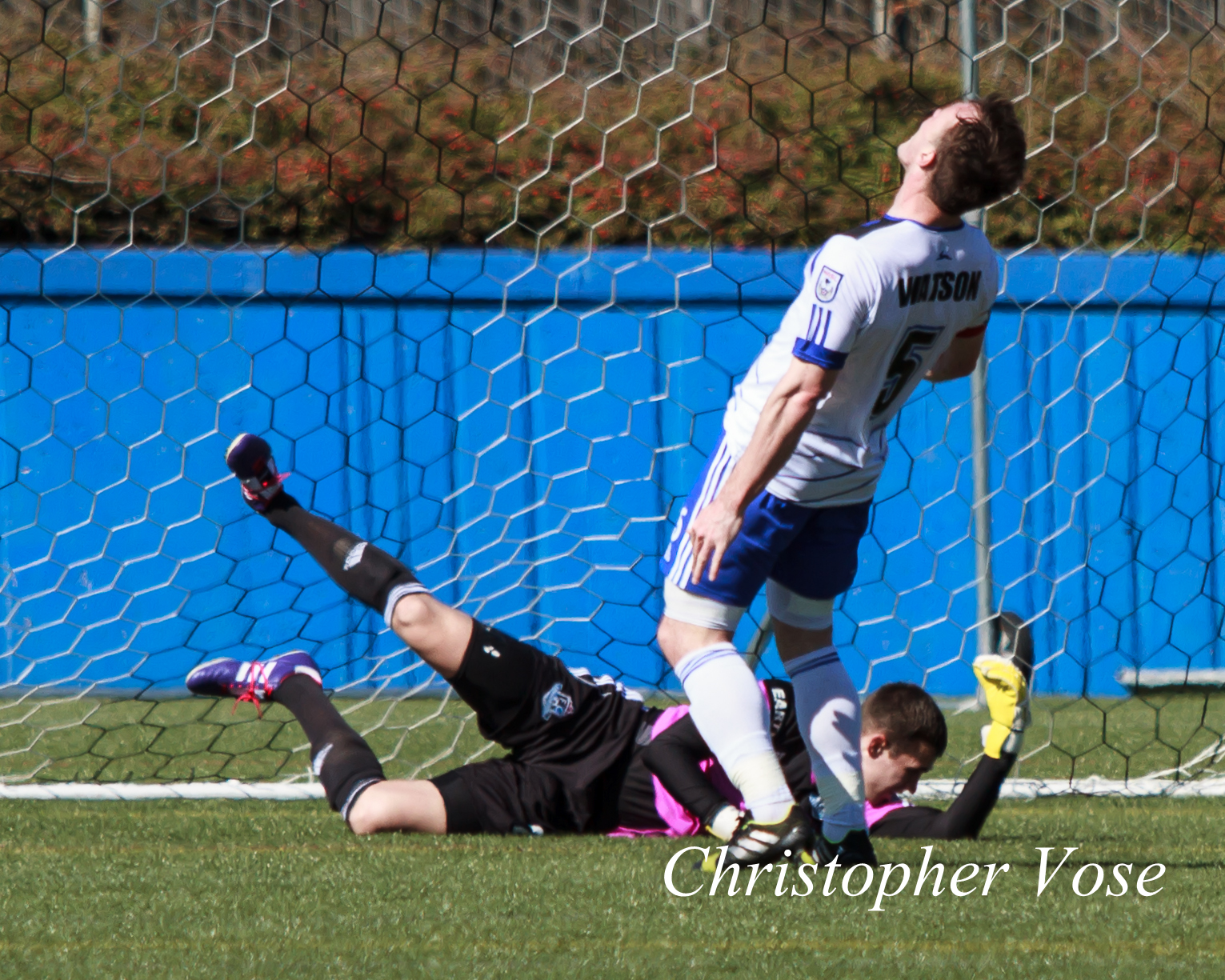 2014-04-01 Albert Watson and John Smit's Goal Reaction (Manneh's Second).jpg