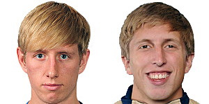 Separated at birth? Greg Jordan and Greg Klazura.
