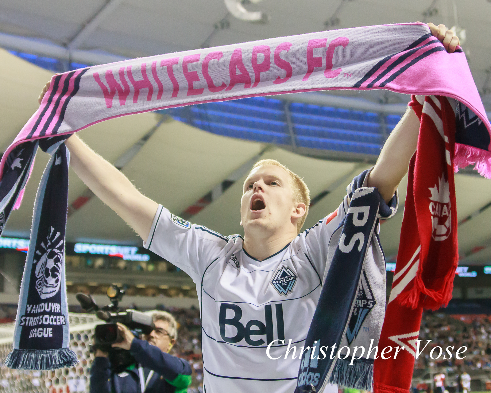 Kristjan Aug at BC Place on 3 October 2012.