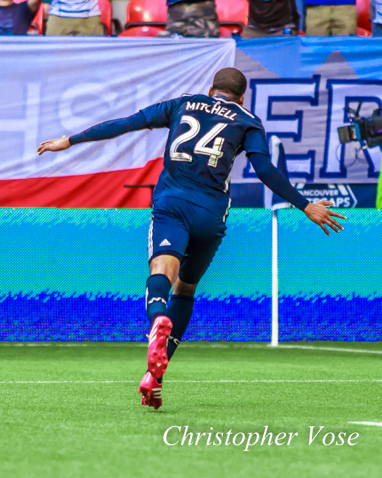 2014-07-12 Carlyle Mitchell Goal Celebration 1.jpg