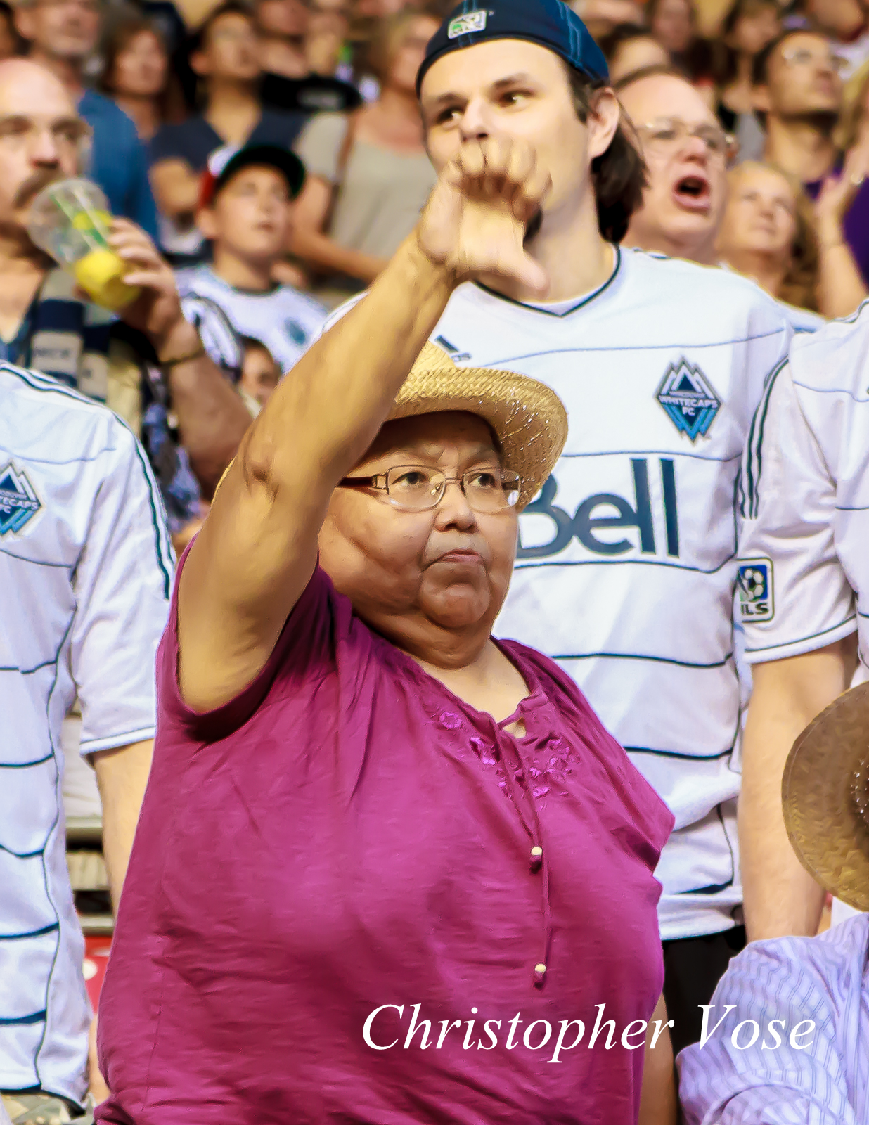 2014-07-12 Vancouver Whitecaps FC Supporter Goal Reaction (Torres).jpg