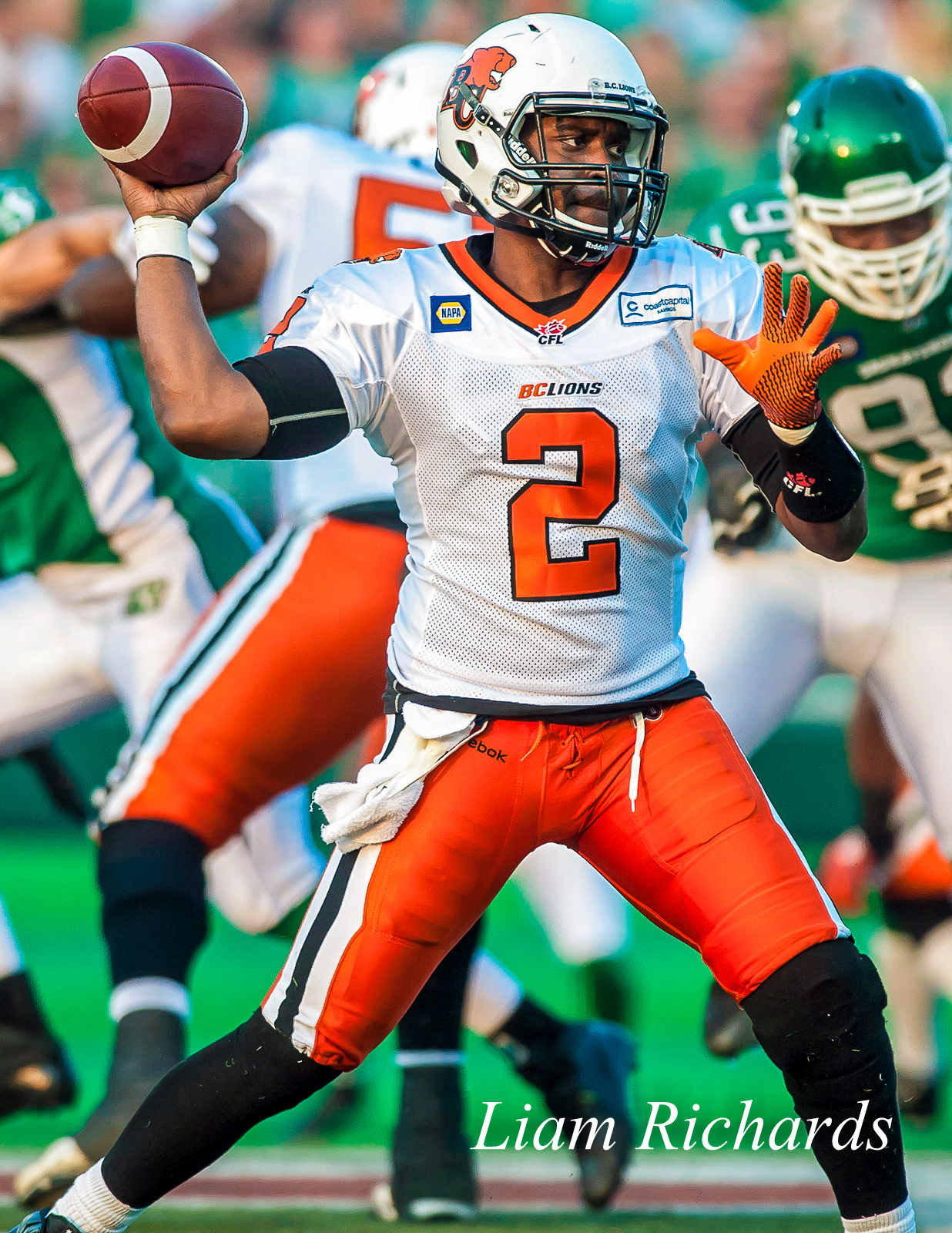 Kevin Glenn had a solid performance against his former team, the Saskatchewan Roughriders on Saturday night.