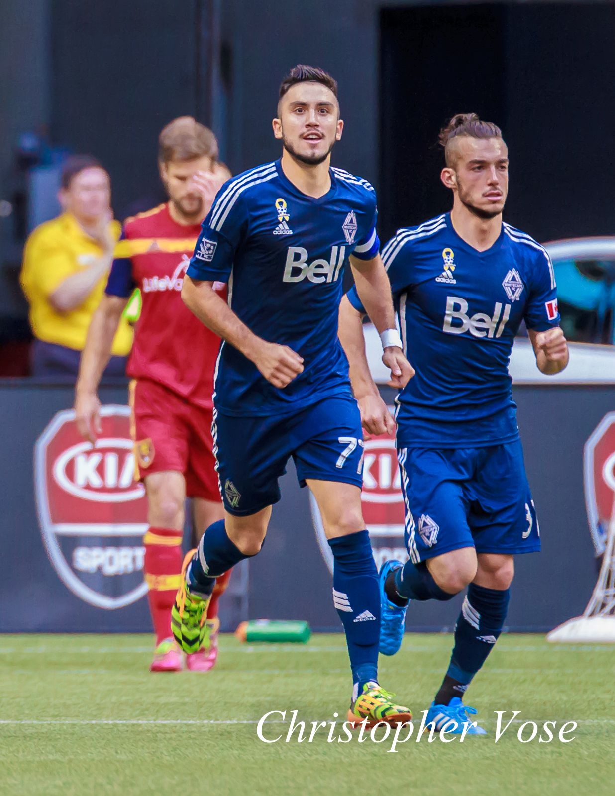 2014-09-27 Pedro Morales' First Goal Celebration.jpg