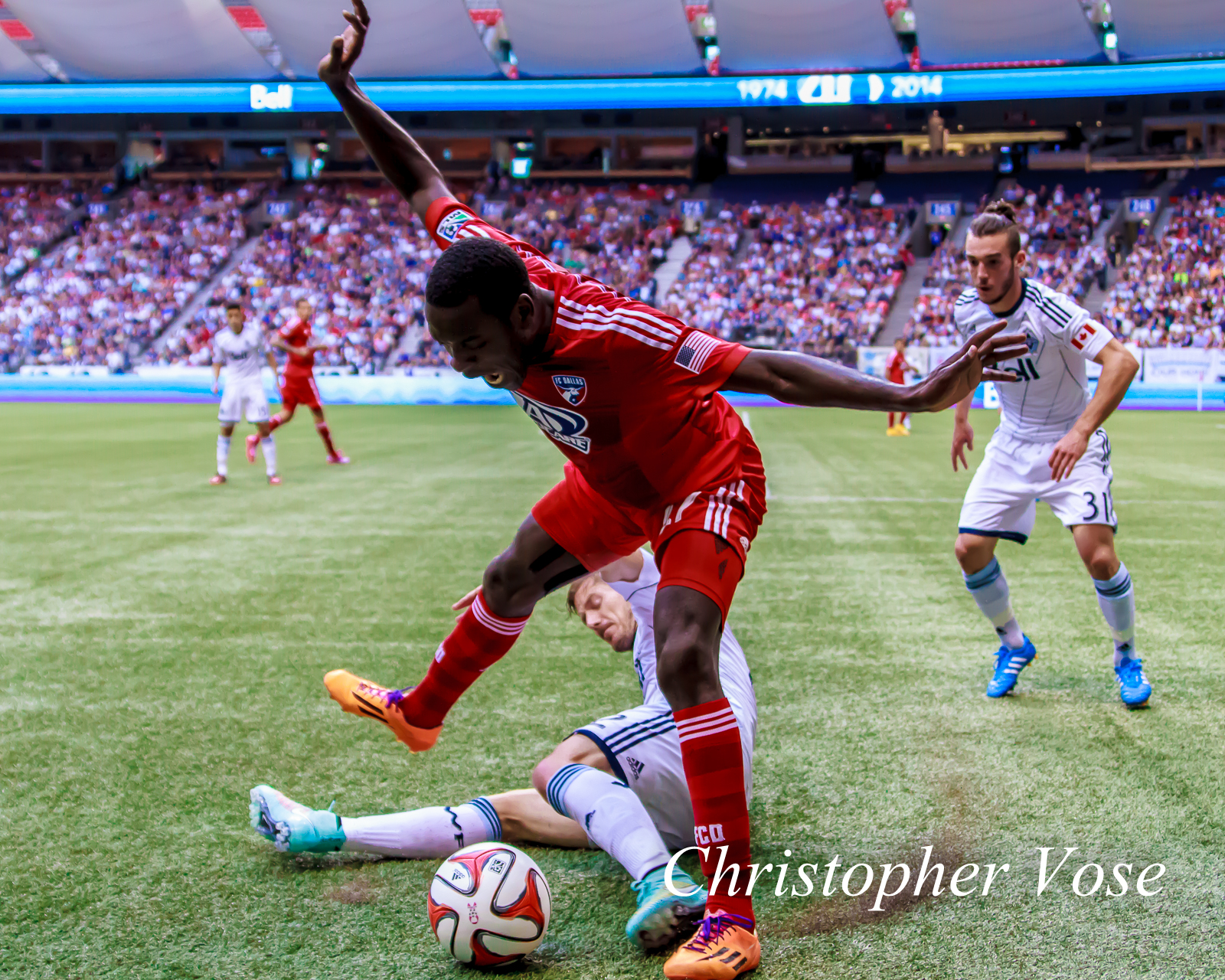 2014-10-04 Je-Vaughn Watson, Jordan Harvey, and Russell Teibert.jpg