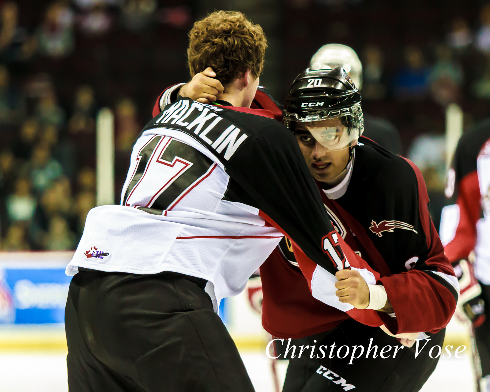 2014-10-05 Aaron Macklin and Arvin Atwal Fight.jpg