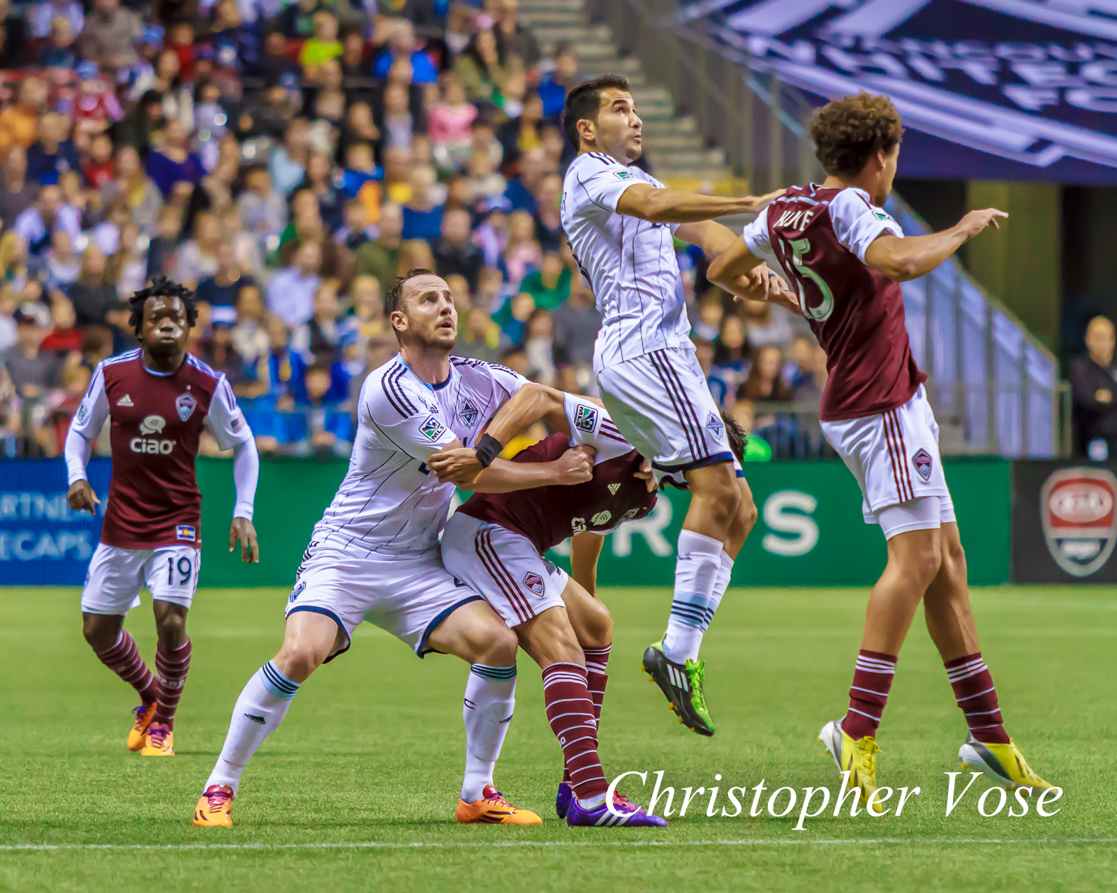 2014-10-25 Andy O'Brien, Carlos Alvarez, Steven Beitashour, and Chris Klute.jpg