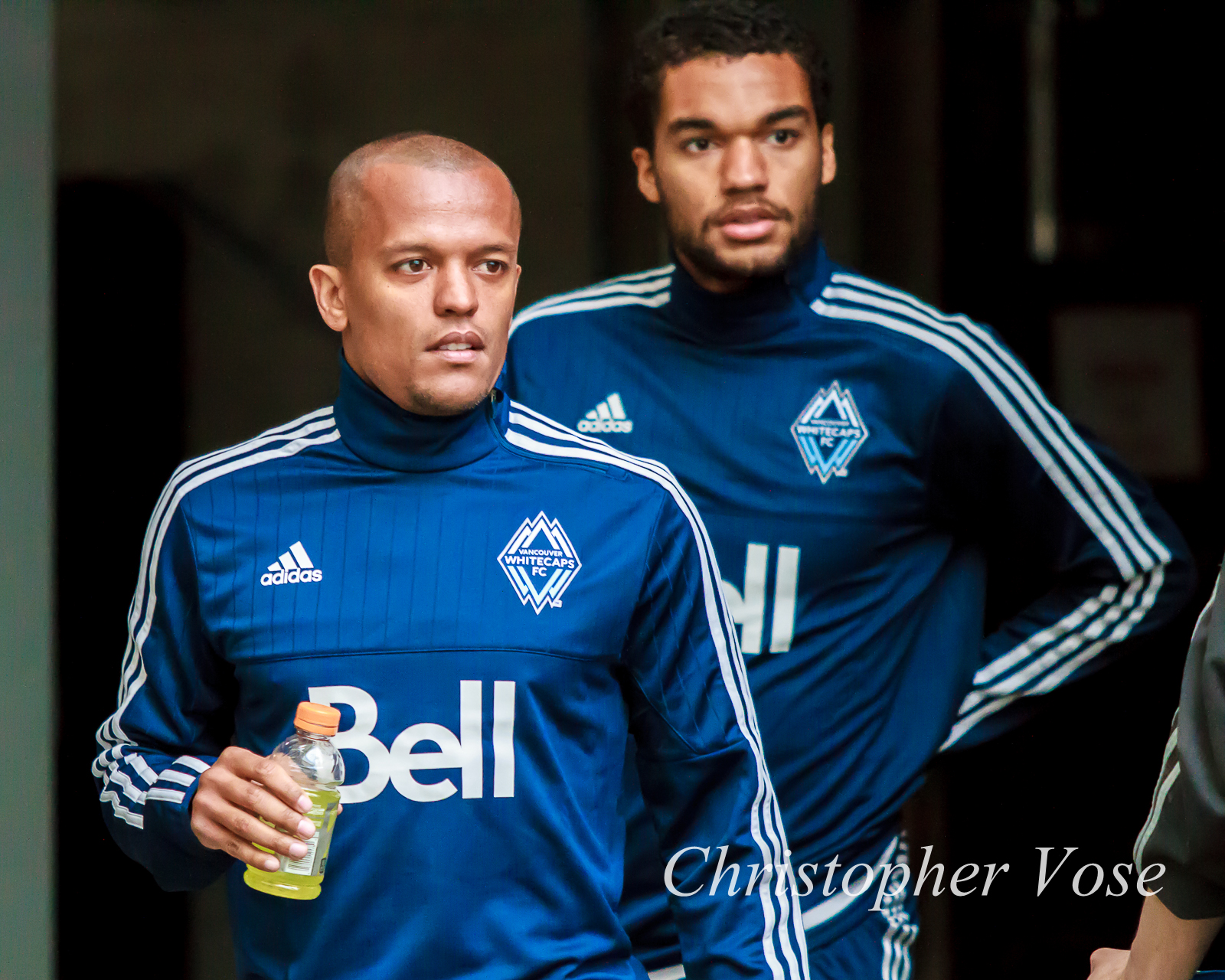 2015-03-06 Robert Earnshaw and Caleb Clarke.jpg