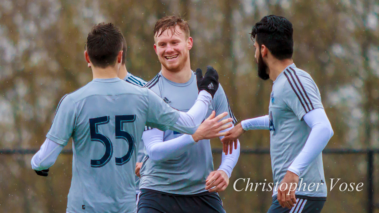 2015-03-19 Mackenzie Pridham's Fourth Goal Celebration.jpg