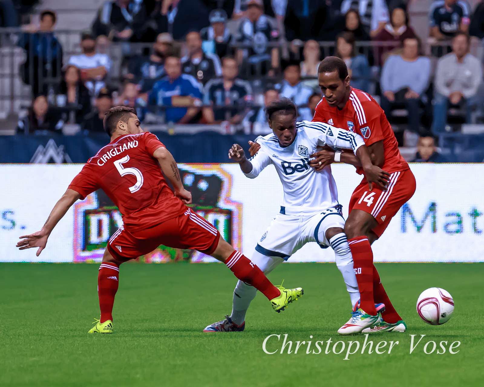 2015-10-07 Ezequiel Cirigliano, Darren Mattocks, and Atiba Harris.jpg