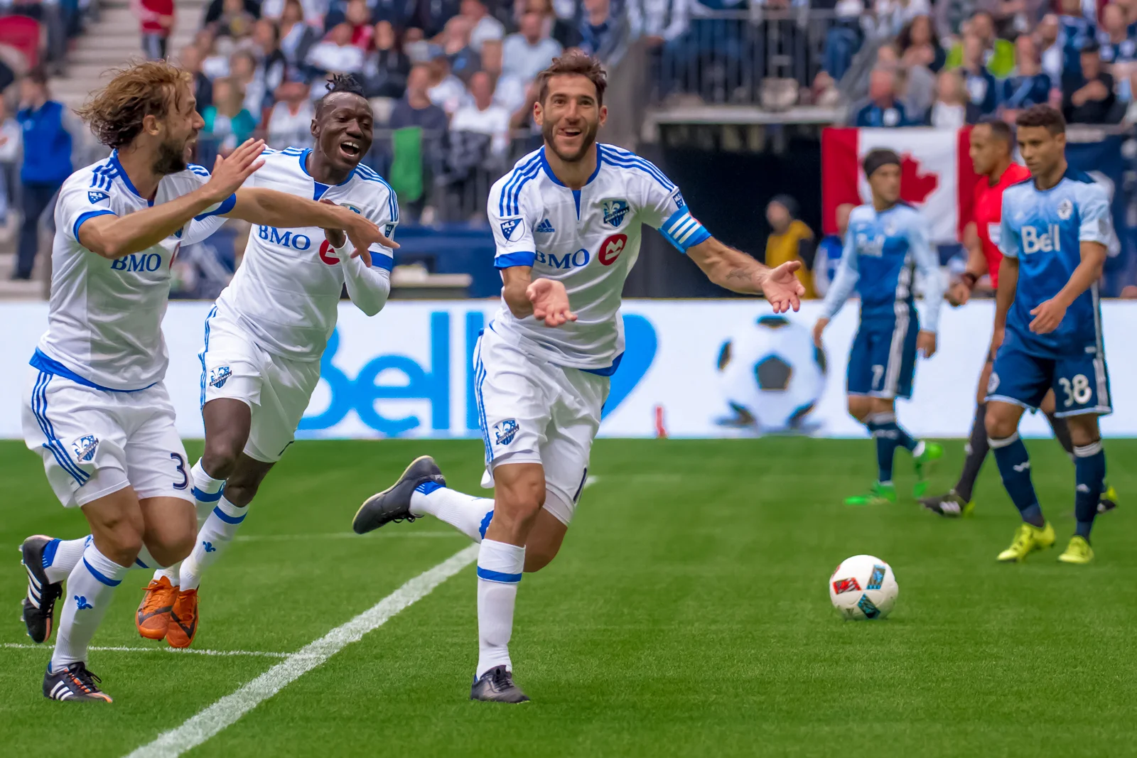 Montreal Impact beat Vancouver 3-2 in Major League opener