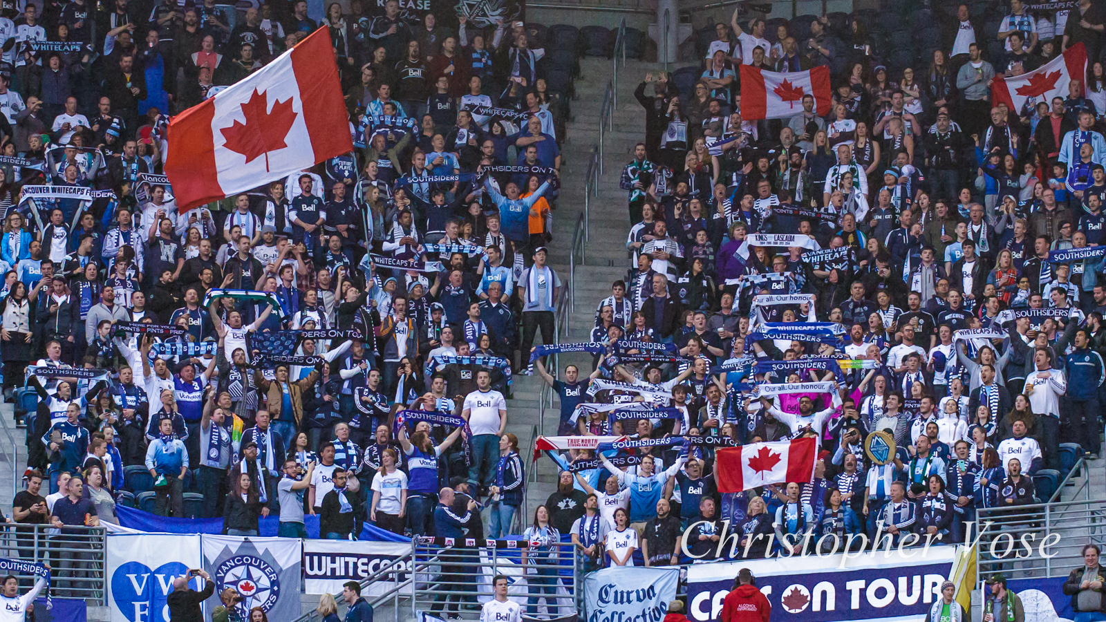 2016-03-19 Curva Collective Rain City Brigade, and Vancouver Southsiders 2.jpg