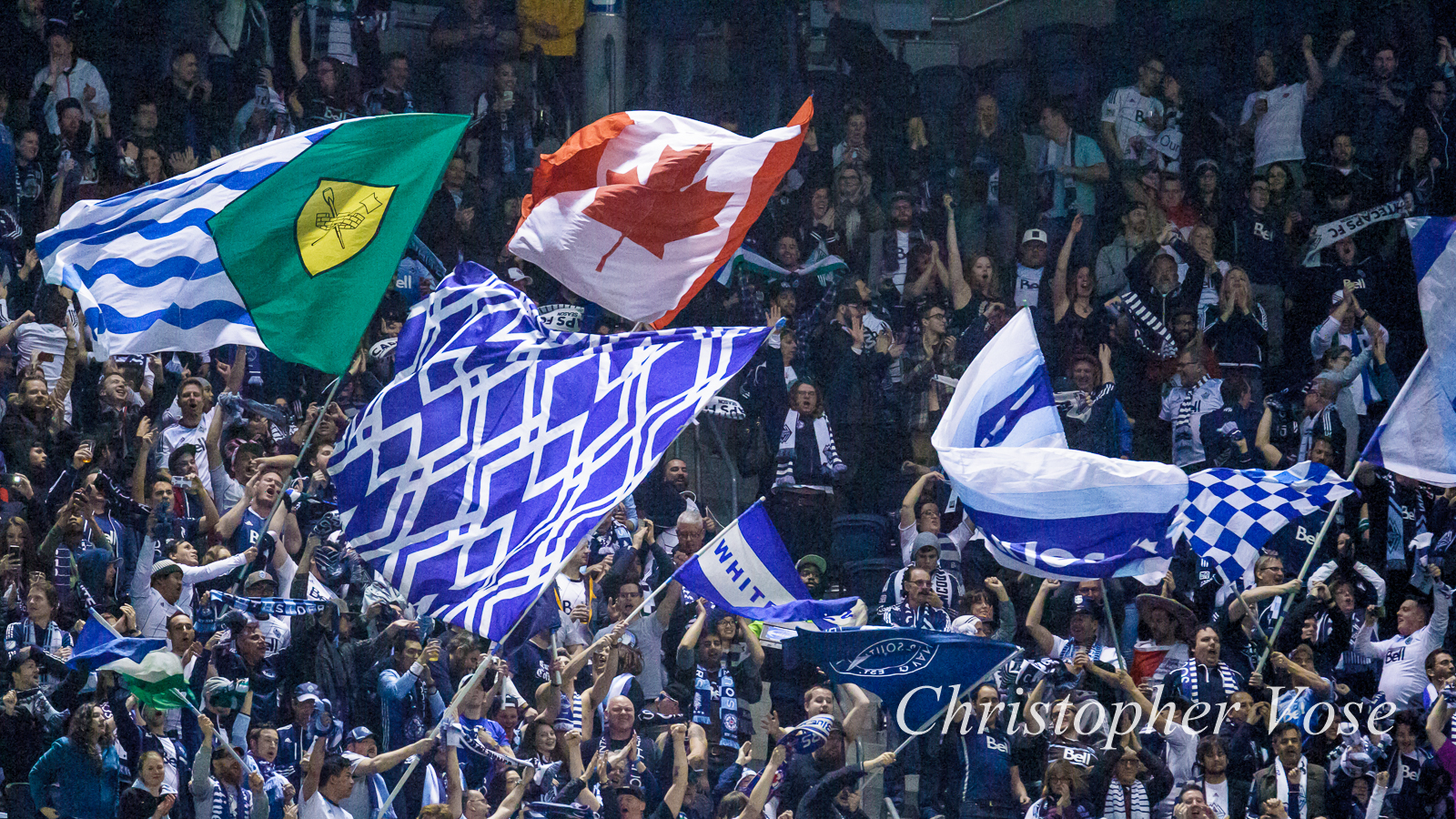 2016-03-19 Curva Collective, Rain City Brigade, and Vancouver Southsiders Goal Reaction (Morales' Second).jpg