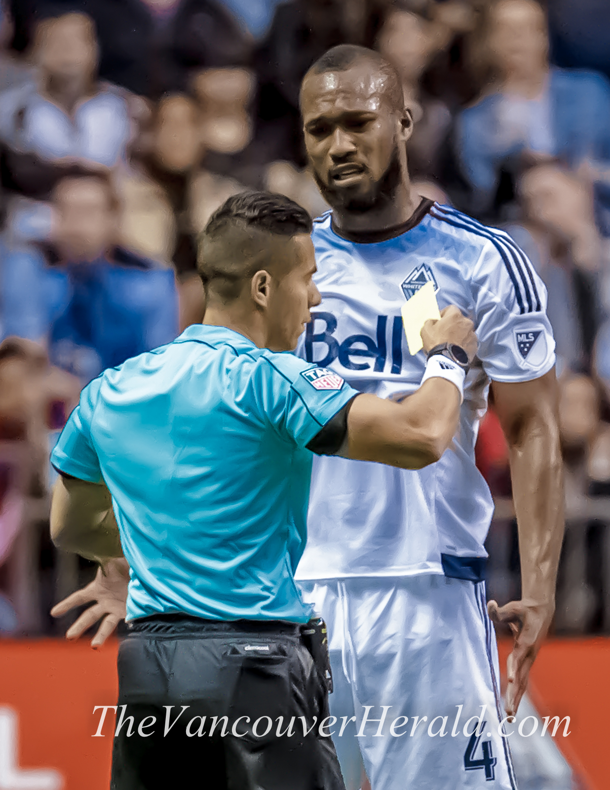 2016-04-27 Kendall Waston's First Yellow Card.jpg
