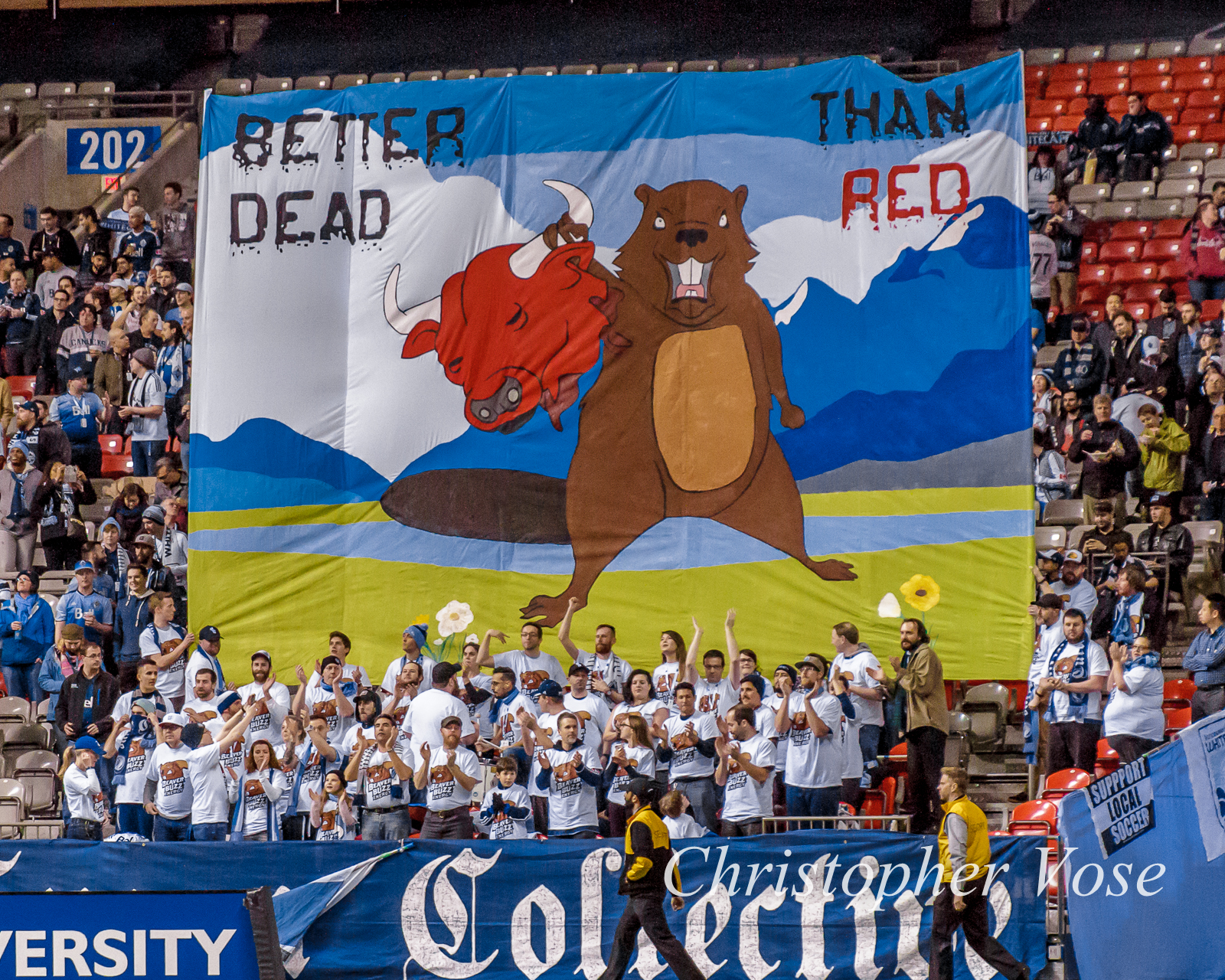 2017-03-02 ''Better dead than red'' Tifo by the Curva Collective.jpg