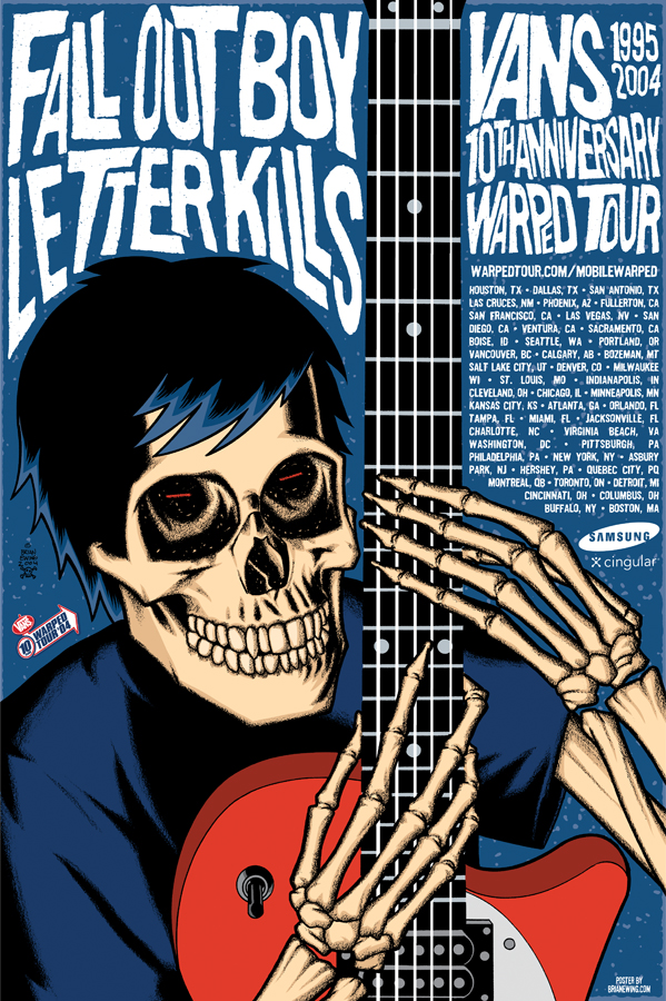 The Kills band poster print