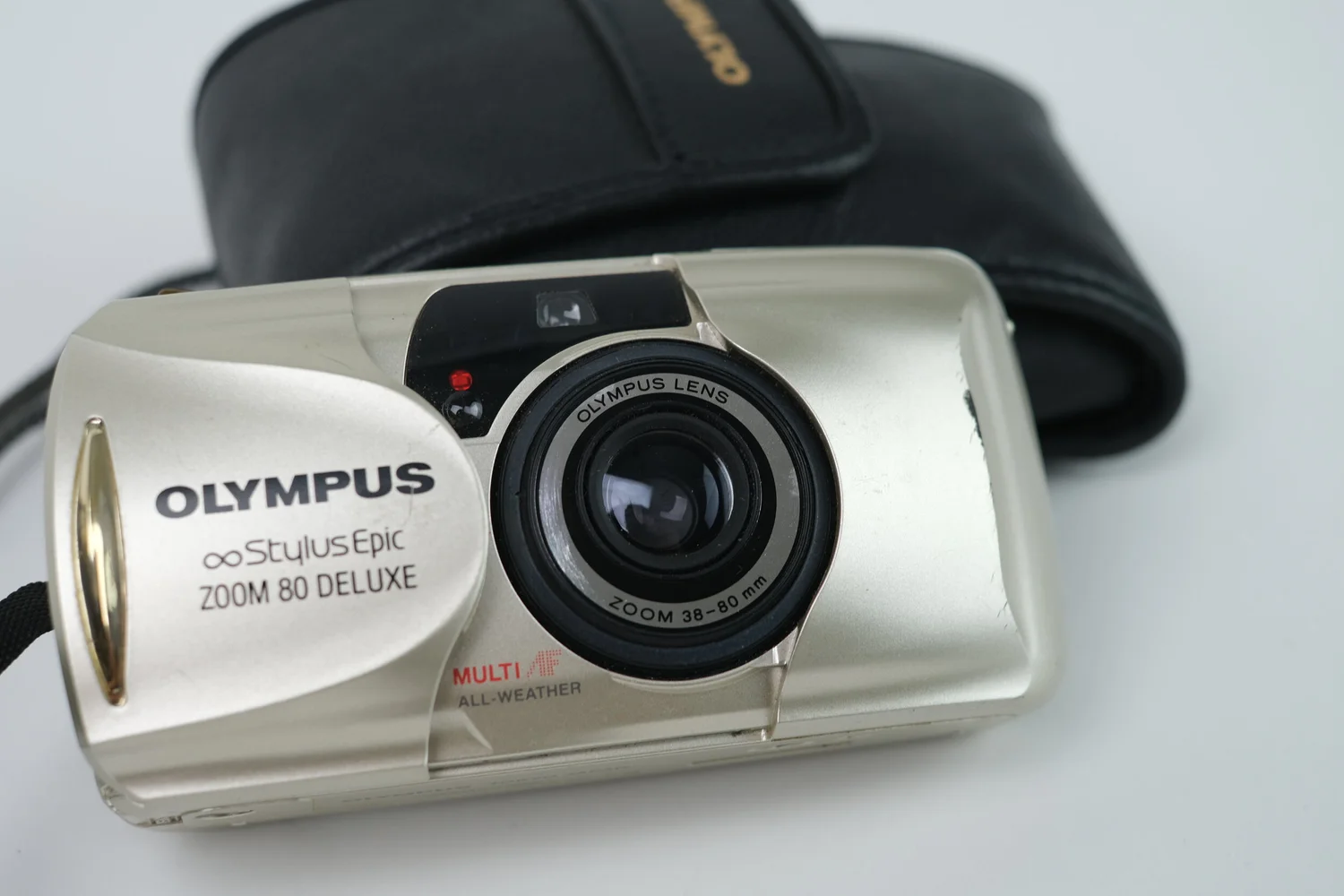 Olympus stylus epic zoom 80 DLX with case — Graham White