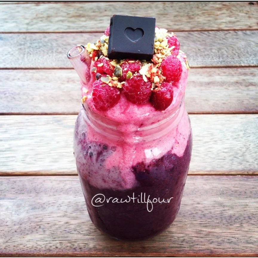 Pure Jungle Acai Smoothie By @Rawtillfour