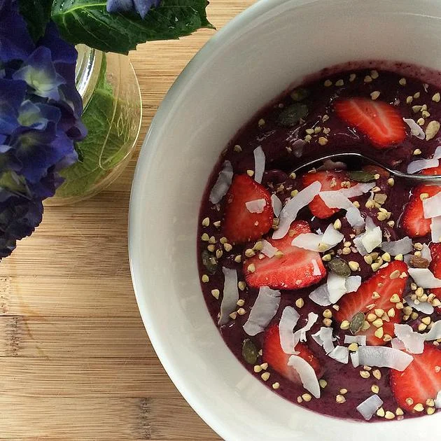 Blueberry Cherrie Acai Bowl