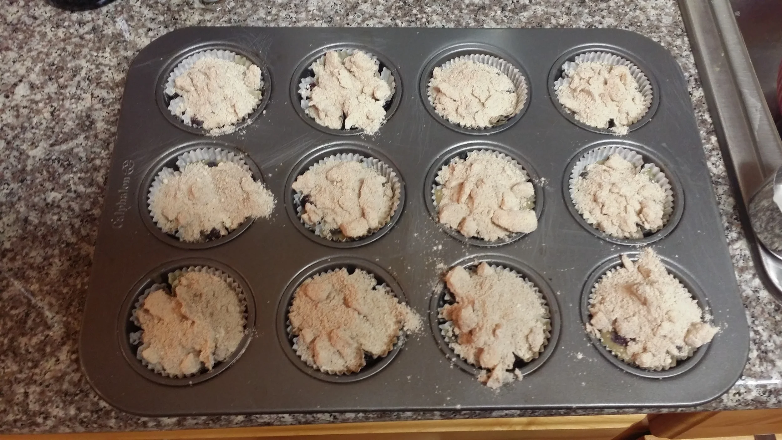Headed into the oven!