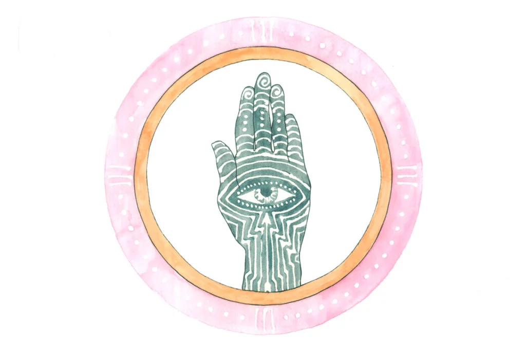 artwork by Savannah King for New Moon Circle Journal