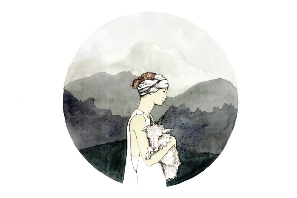 Artwork by Savannah King for The New Moon Circle Journal