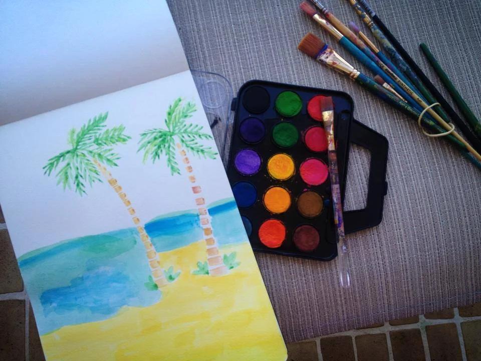 Watercolors in Mexico