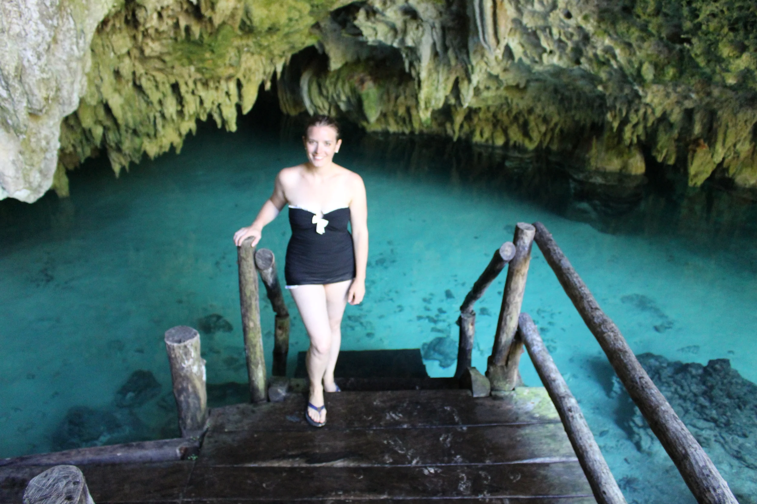 Emerging from the caves! 