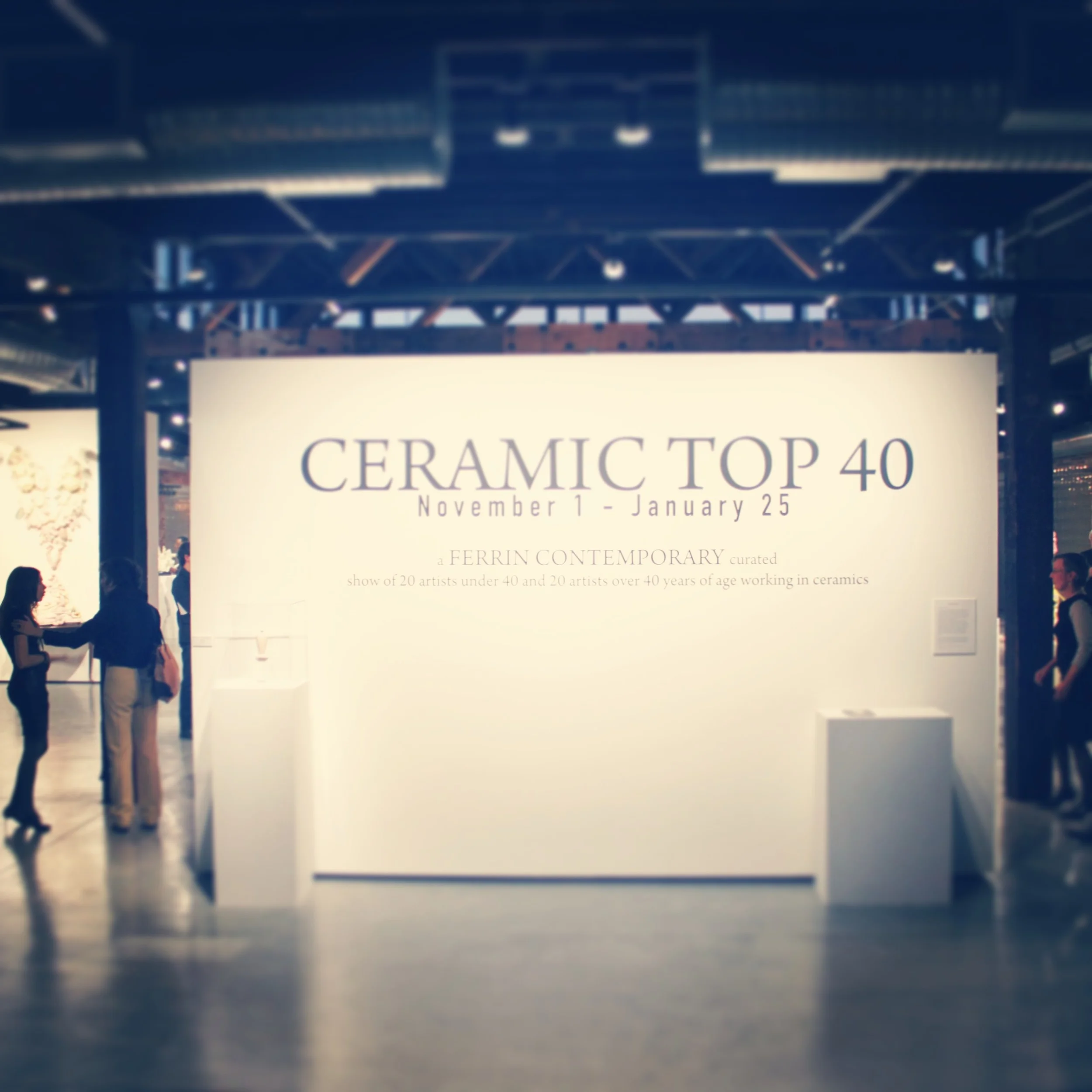 Ceramic Top 40 at Red Star Gallery, Kansas City, Missouri. November 2013