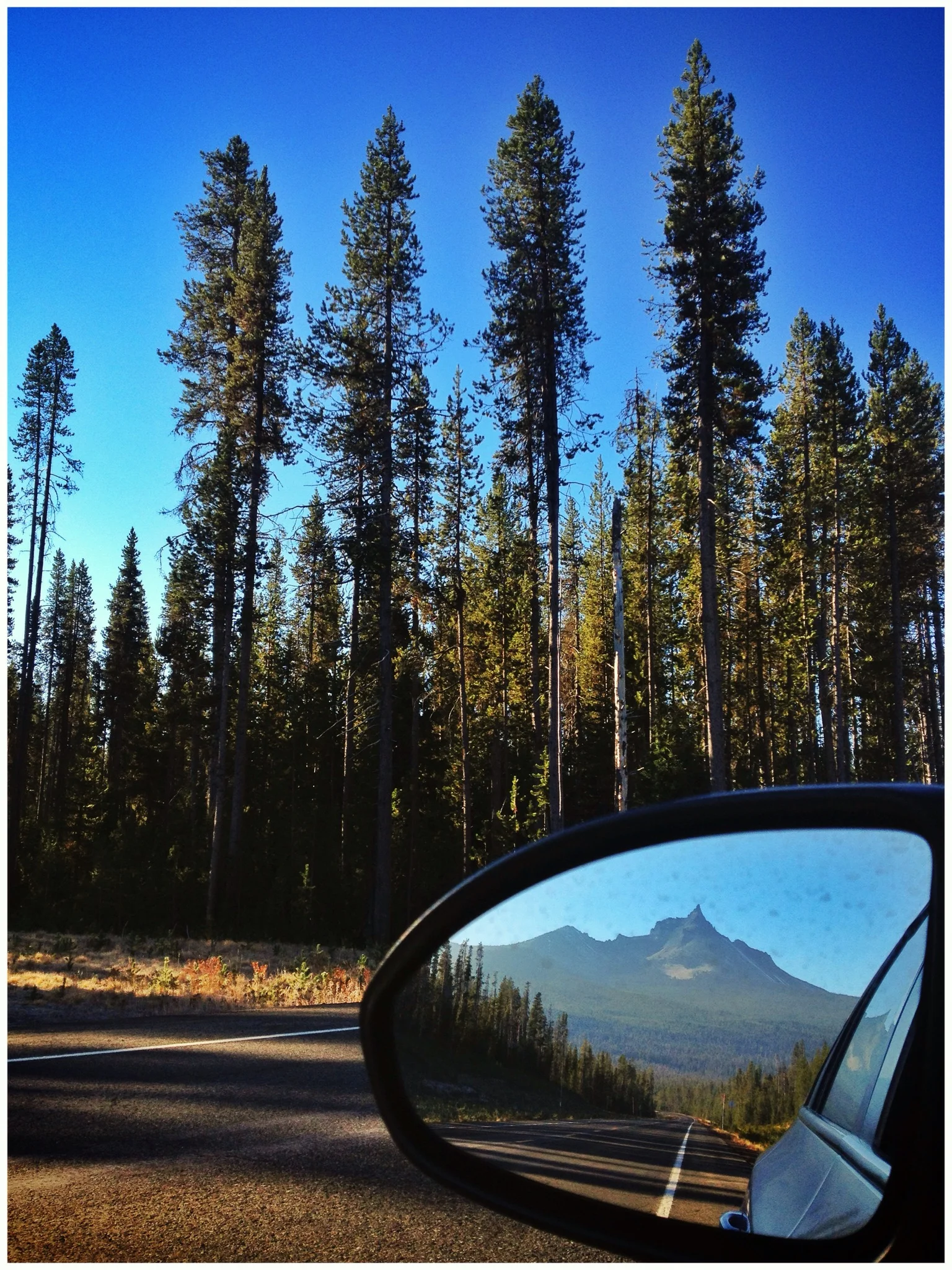 Mt. Thielsen Rearview