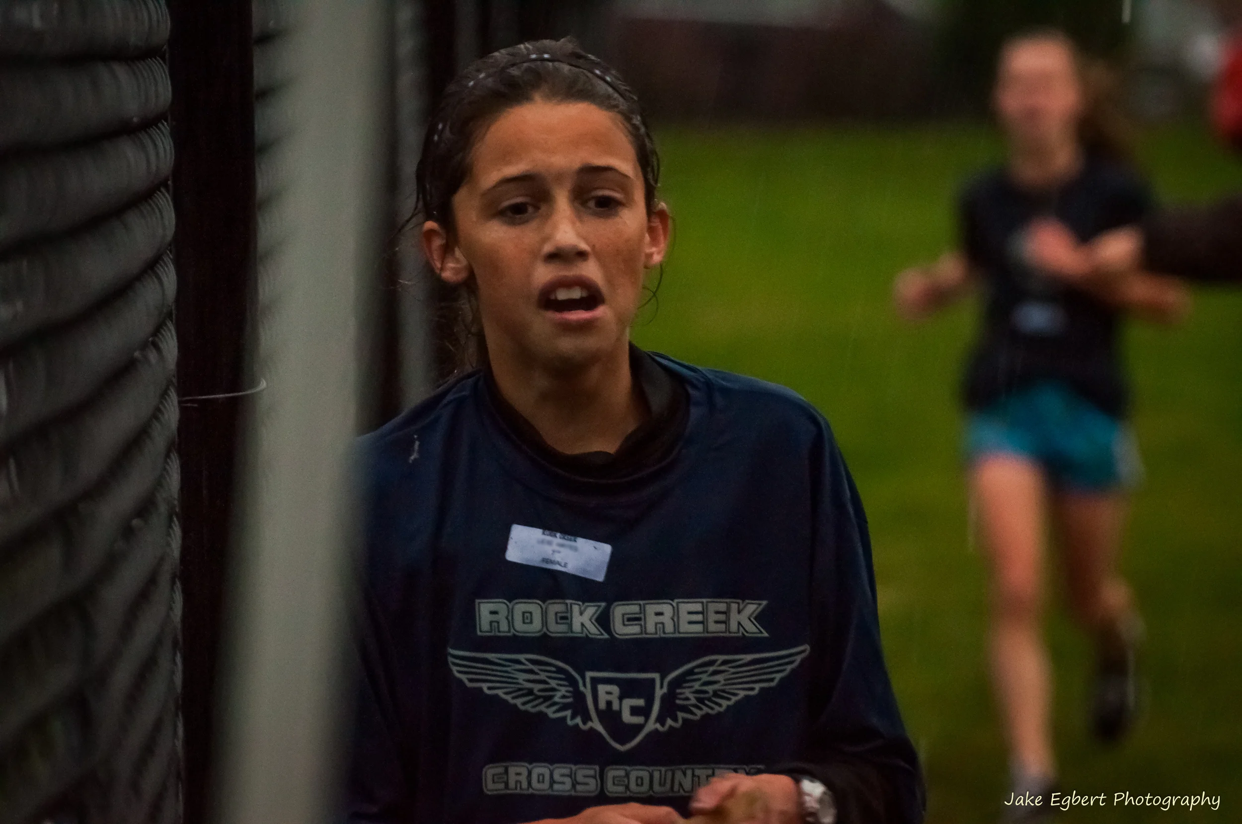2012 Girls Champion - Meet held at Happy Valley Middle School in torrential rain. One heck of a run!