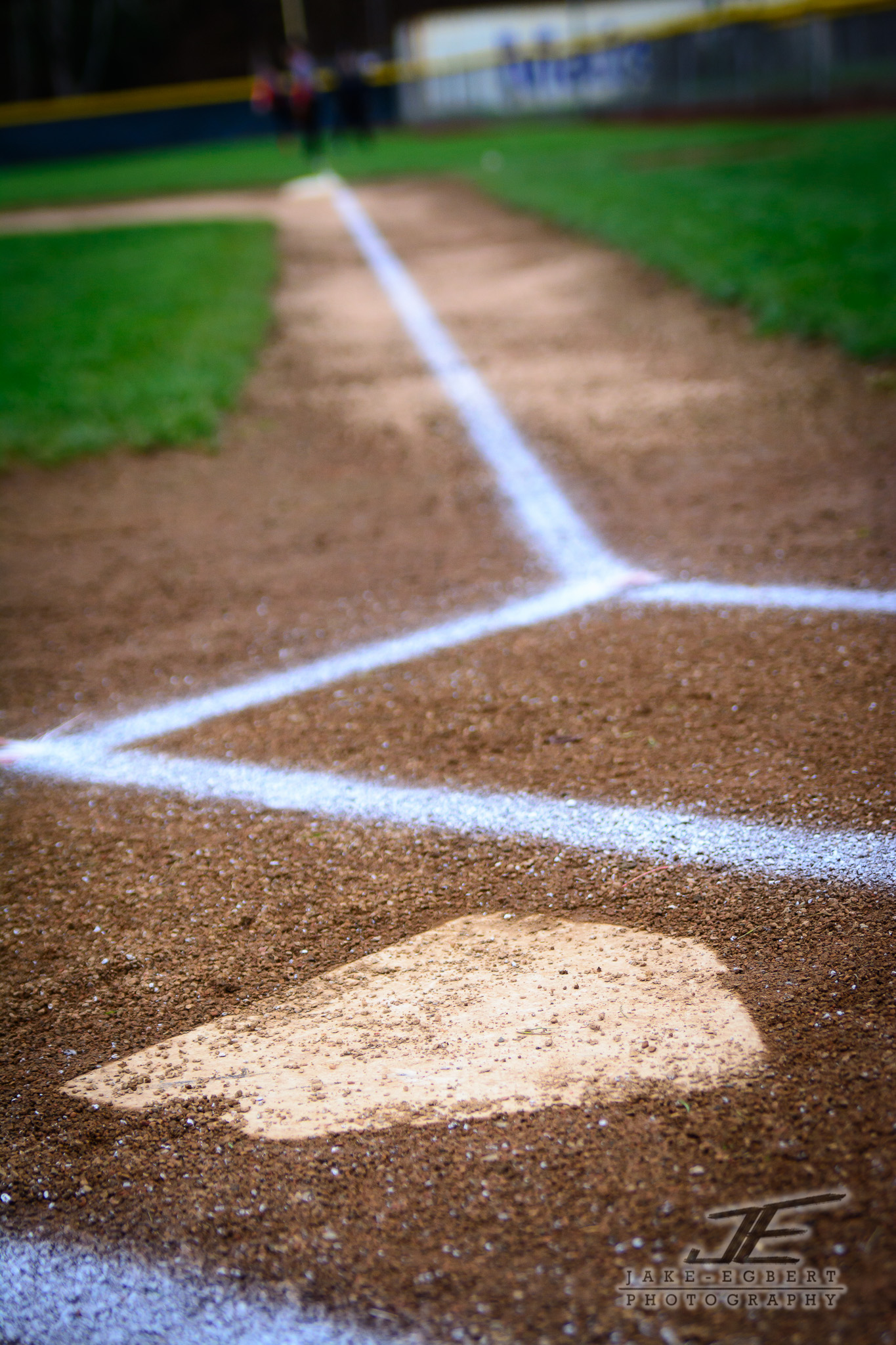 I love seeing the diamond dry, raked and painted for a game.