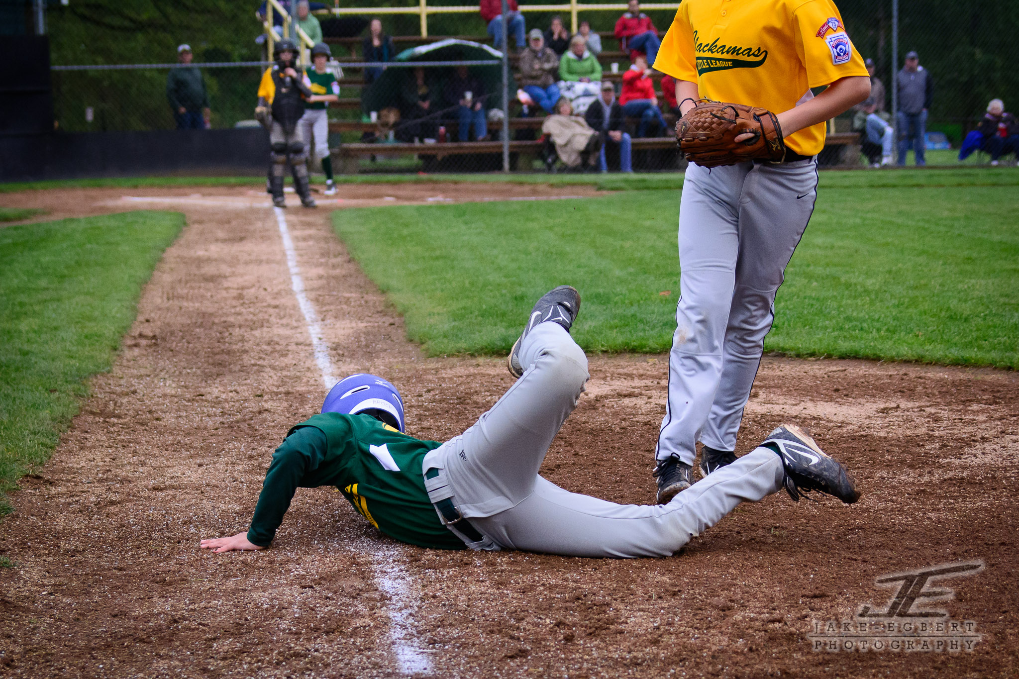 Safe back at first!