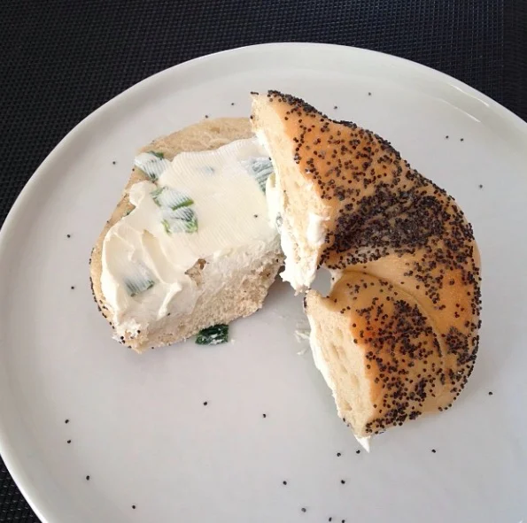 I also learned what a quarter pound of cream cheese looks like. Not as big as one might imagine.