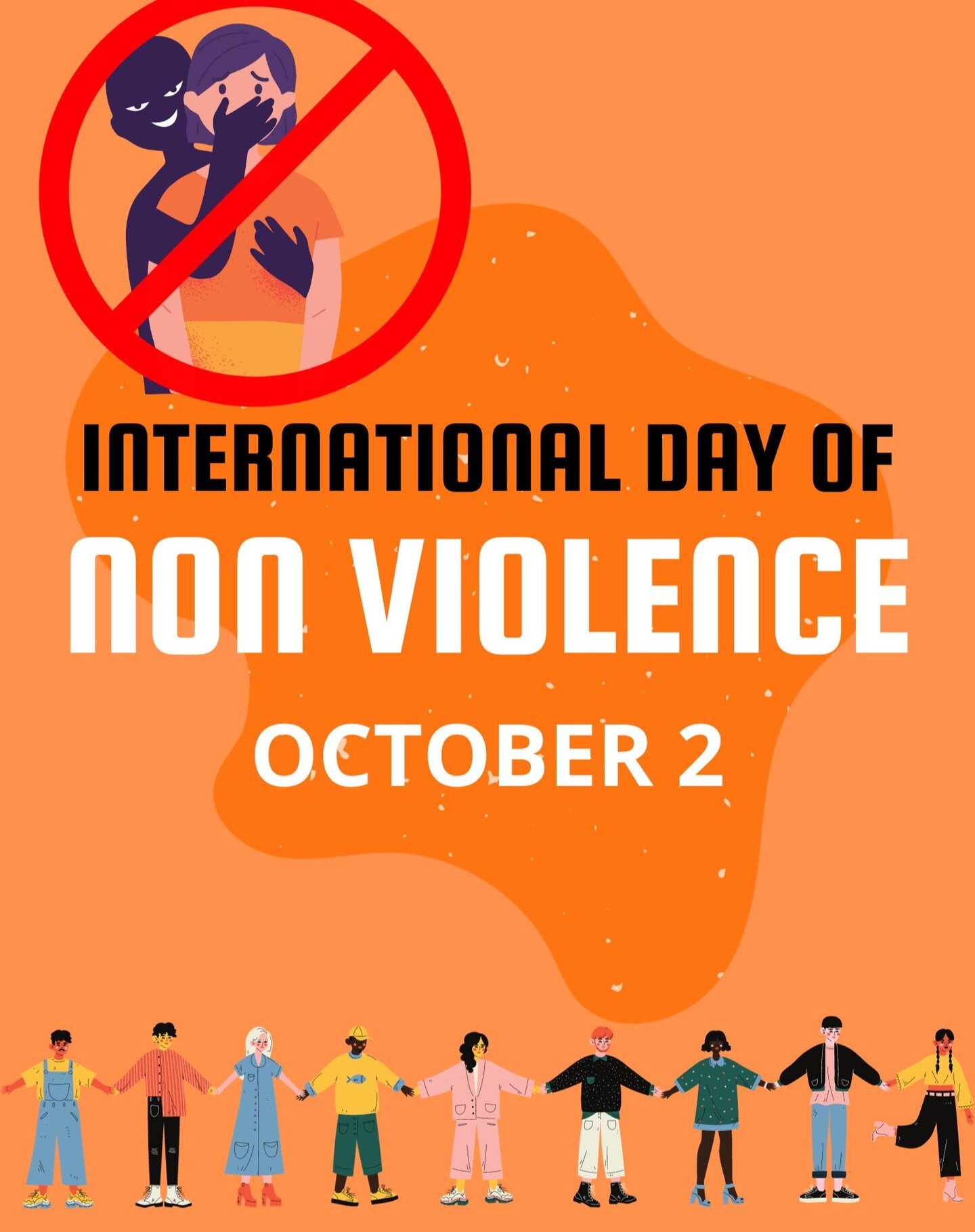 &quot;CFUW London: Joining hands for a world free of violence on this International Day of Non-Violence 🤝🕊️ #DayOfNonViolence #CFUWLondon #PeacefulTogether&quot;