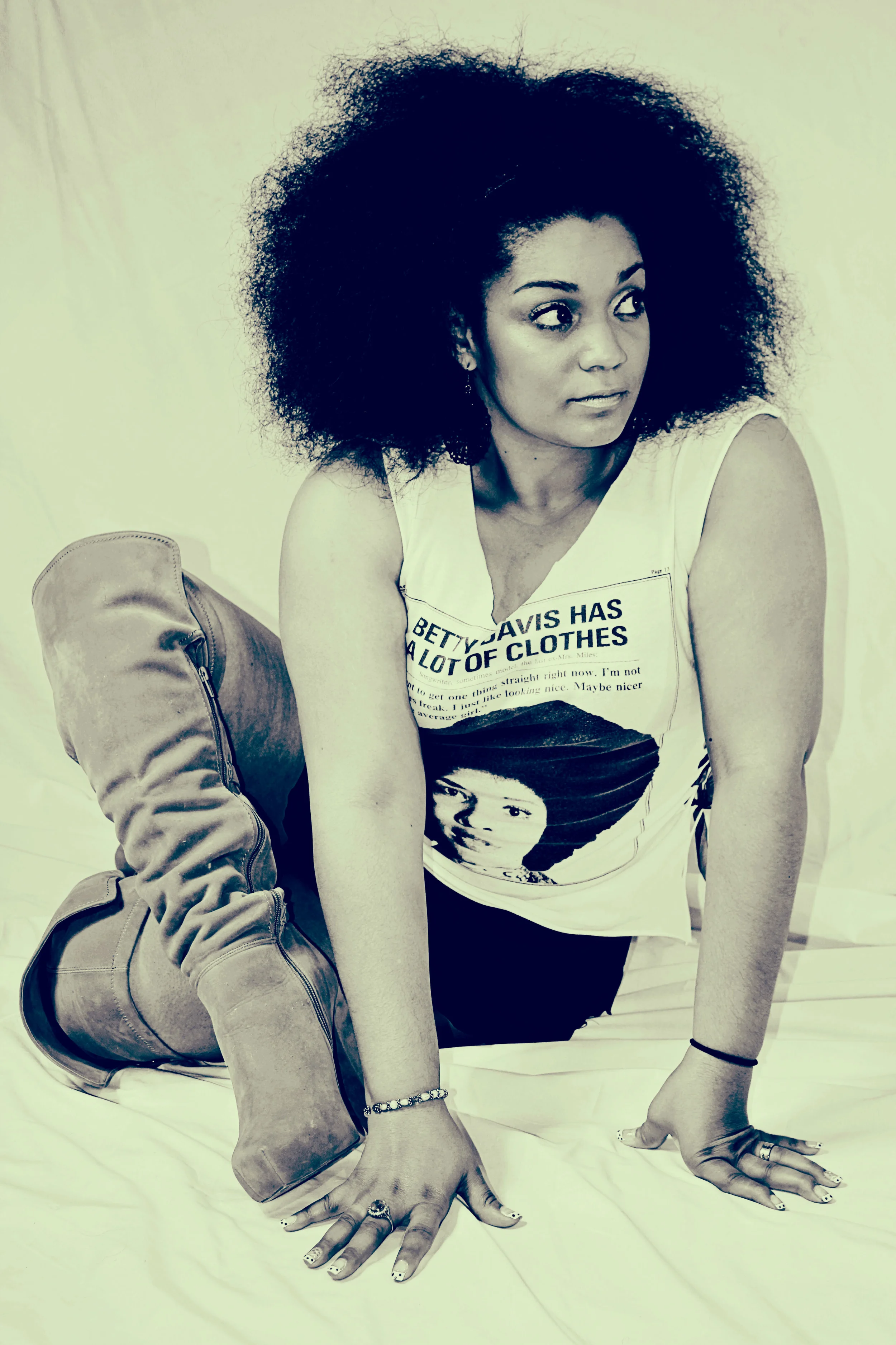 Project Singer Betty Davis Model Soraia Pargali