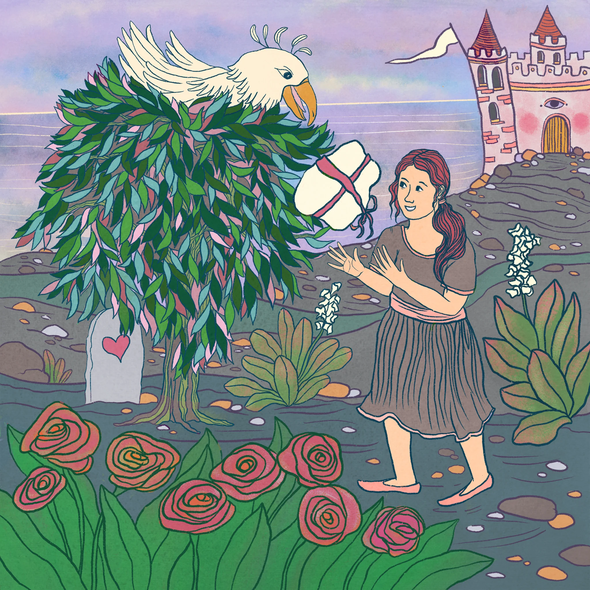Cinderella and the Bird