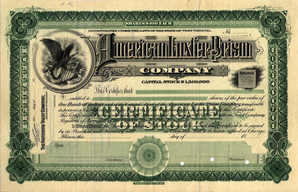 I've always been fascinated by the visual ART of business and money.